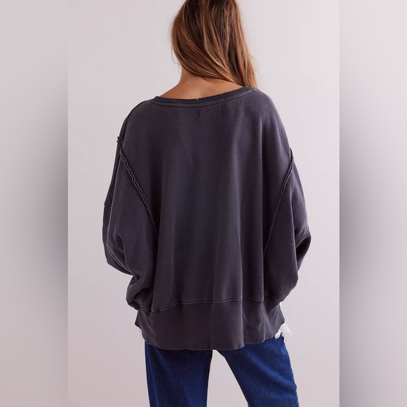 NWT We The Free/Free People Camden Sweatshirt - Picture 2 of 2